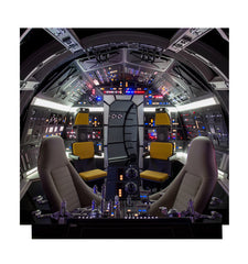 Cockpit of Millenium Falcon Backdrop (Han Solo Movie)