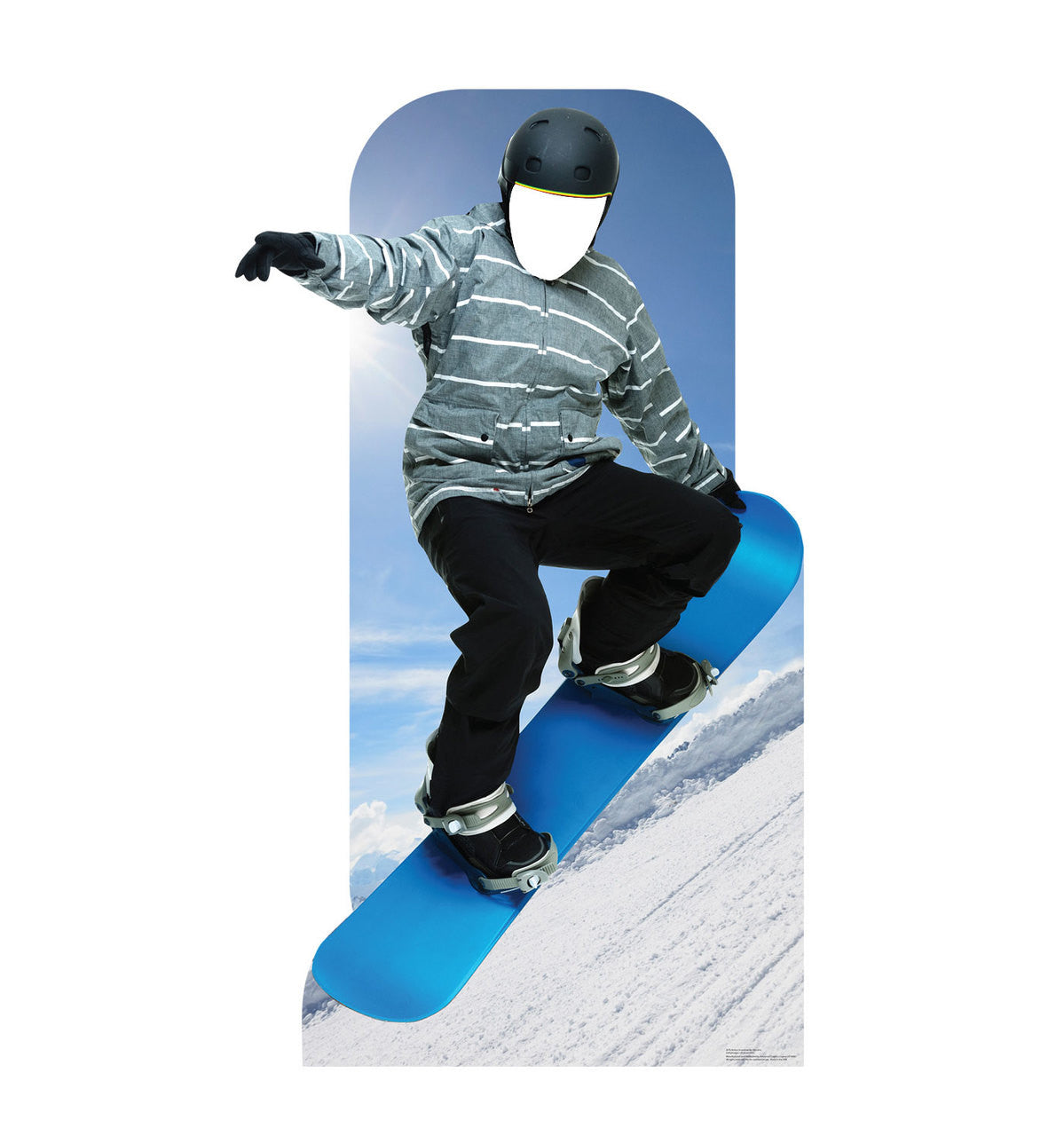 Action Snowboarder Standin