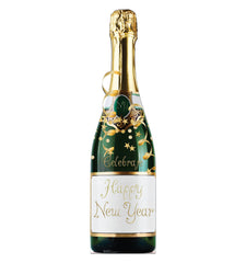 New Year Champagne Bottle