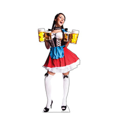 Bar Maiden Red Skirt