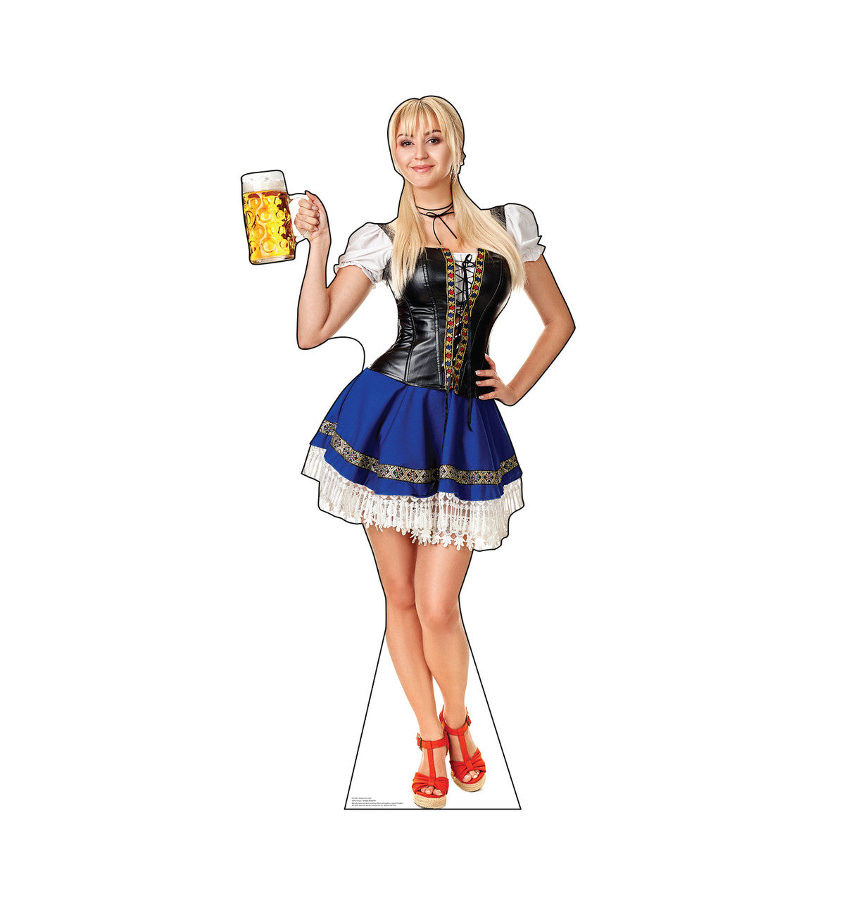 Bar Maiden Blue Skirt