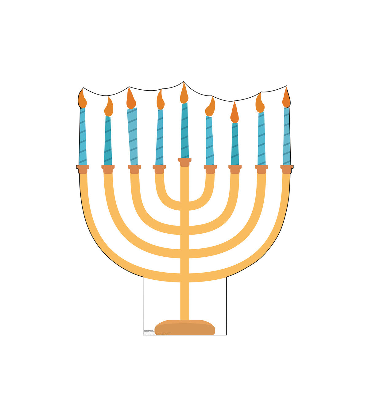 Hanukkah Menora