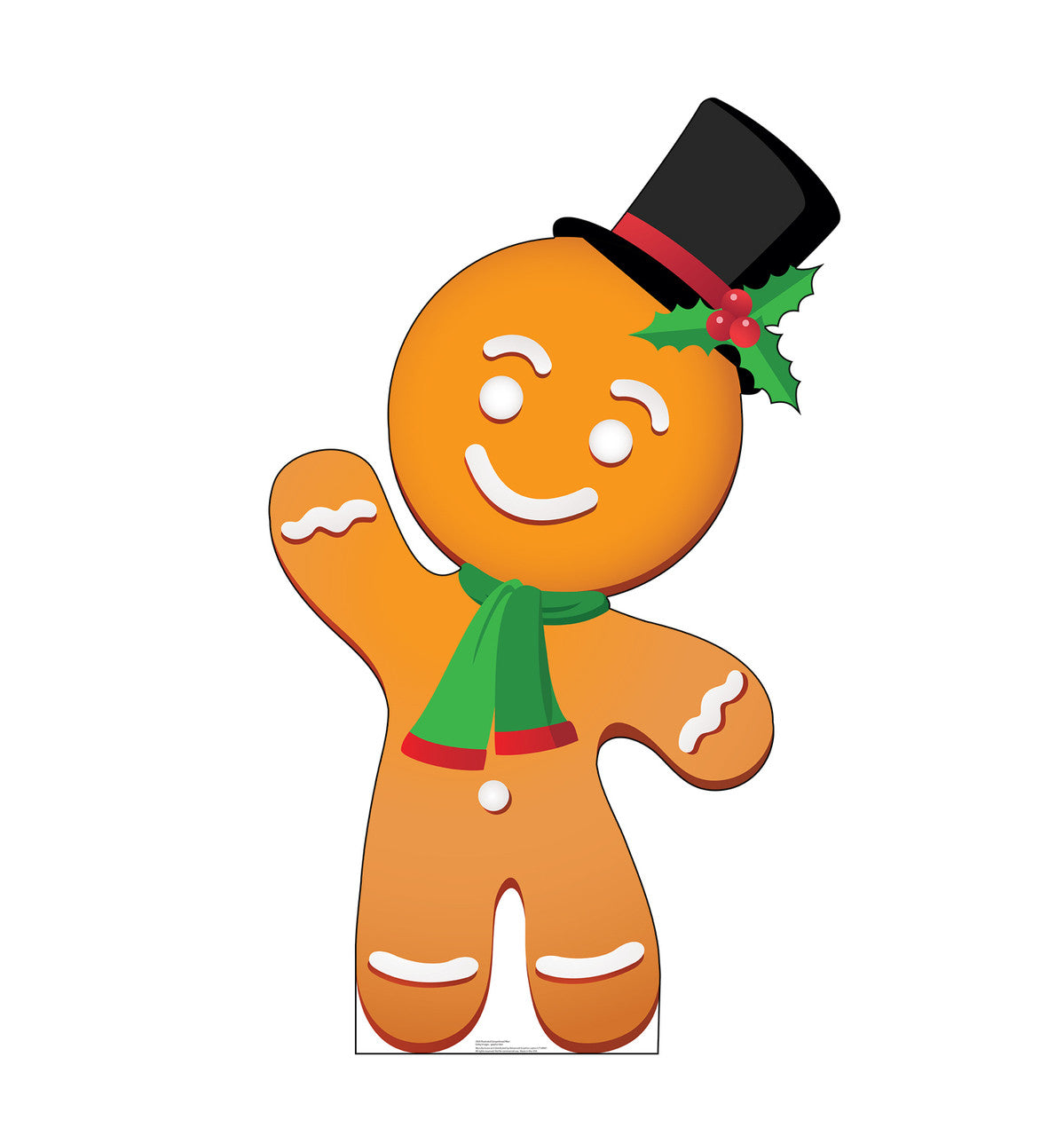 Illustrated Gingerbread Man