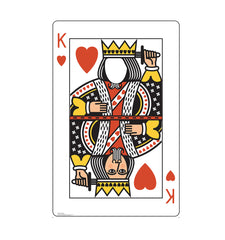 King of Hearts Card Standin