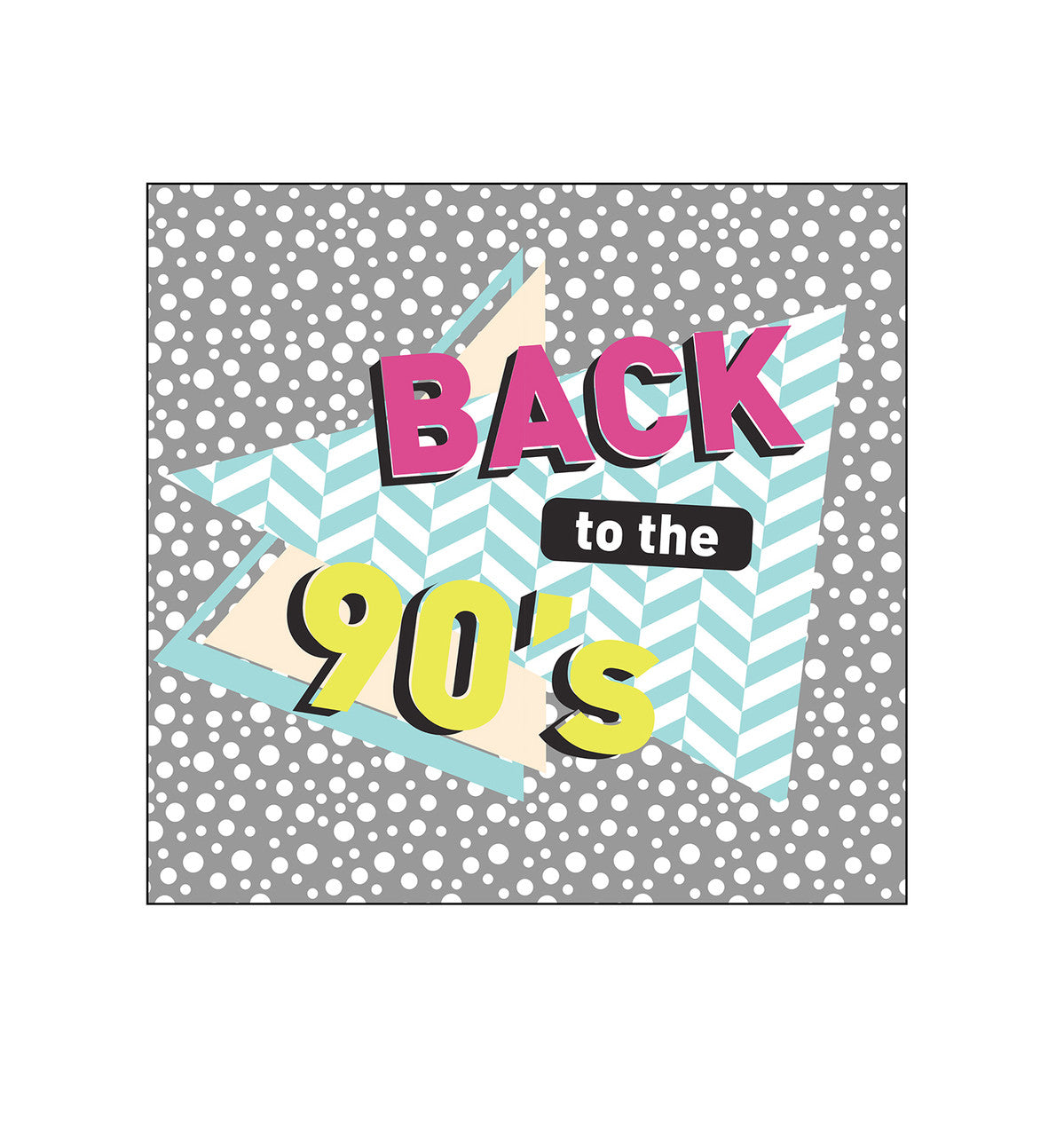 90's Backdrop Double Wide