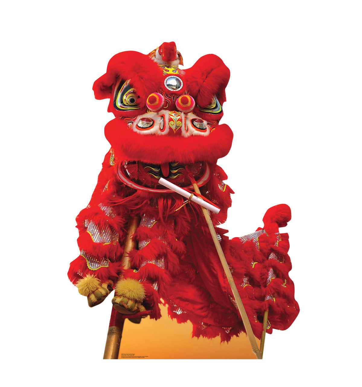 Chinese New Year Red Dragon