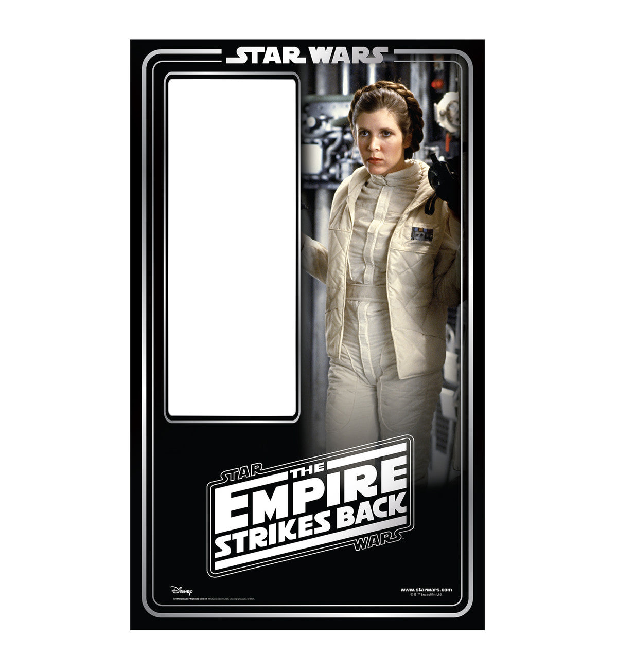 Princess Leia Packaging Standin (Star Wars 40th )