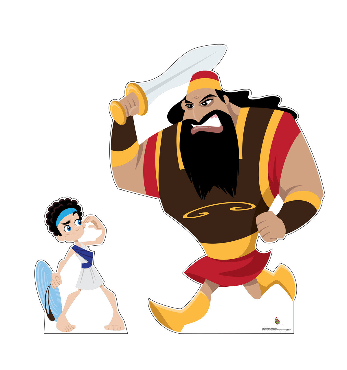 David and Goliath Set (Creative for Kids)