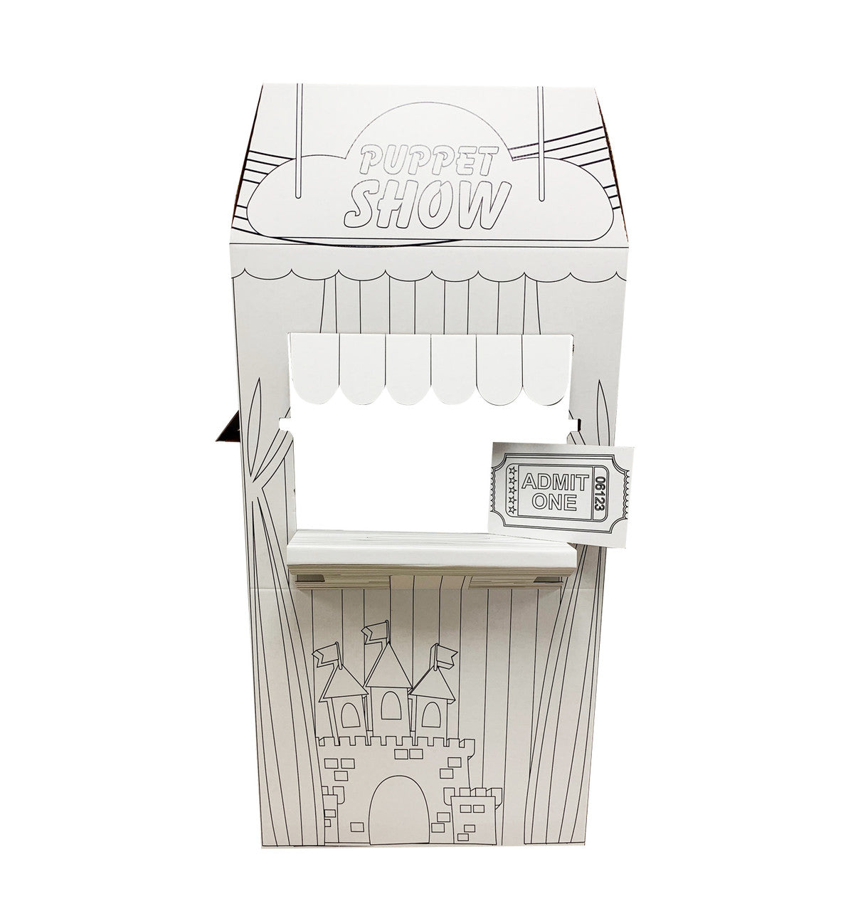Color Me Puppet Show Stand