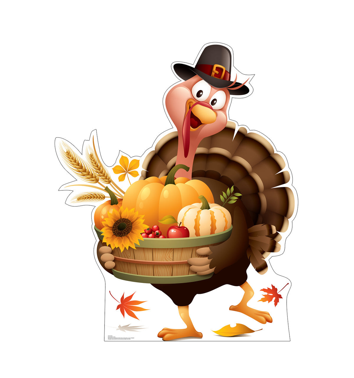 Festive Turkey Standee