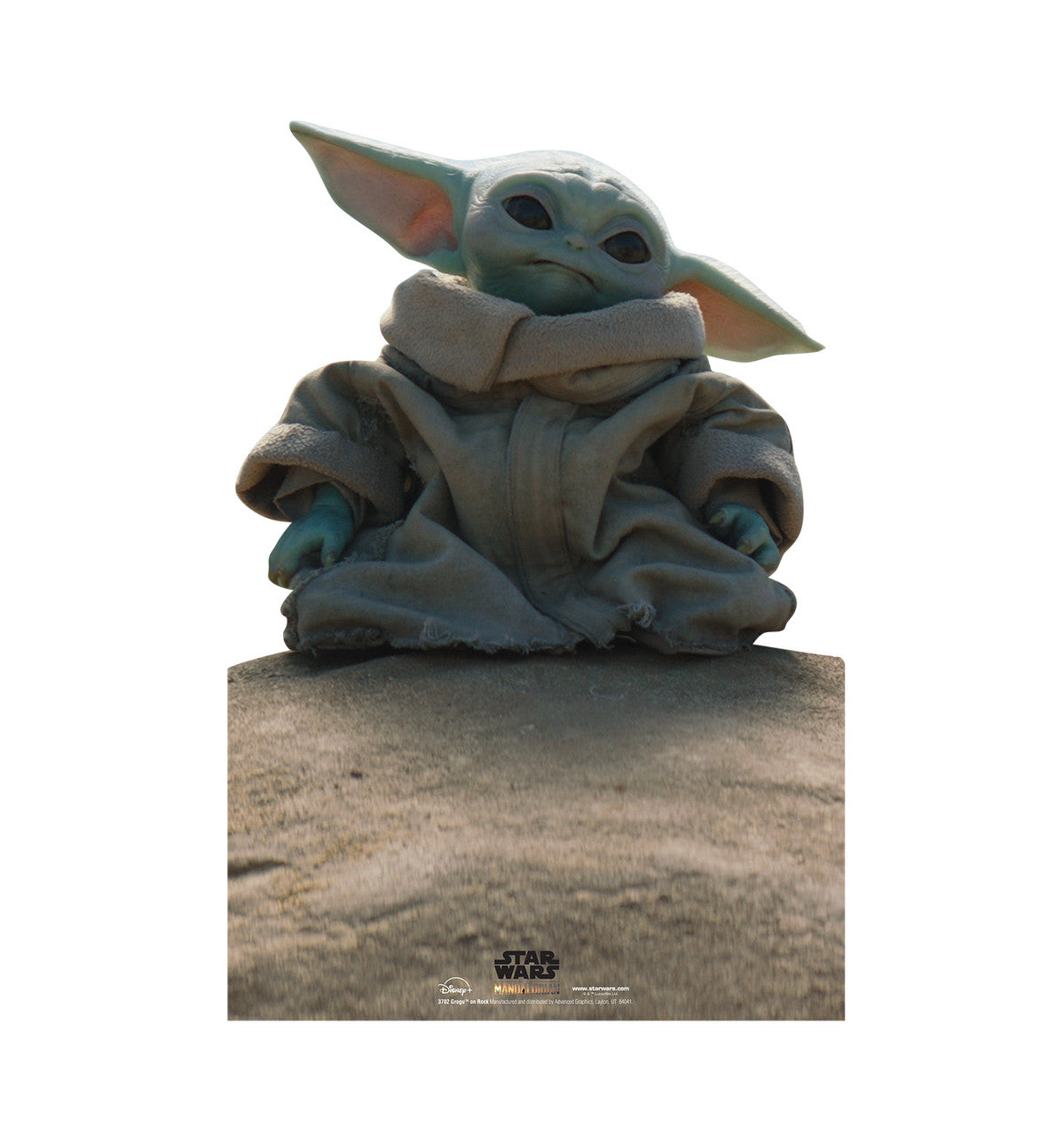 Grogu on Rock (The Mandalorian)