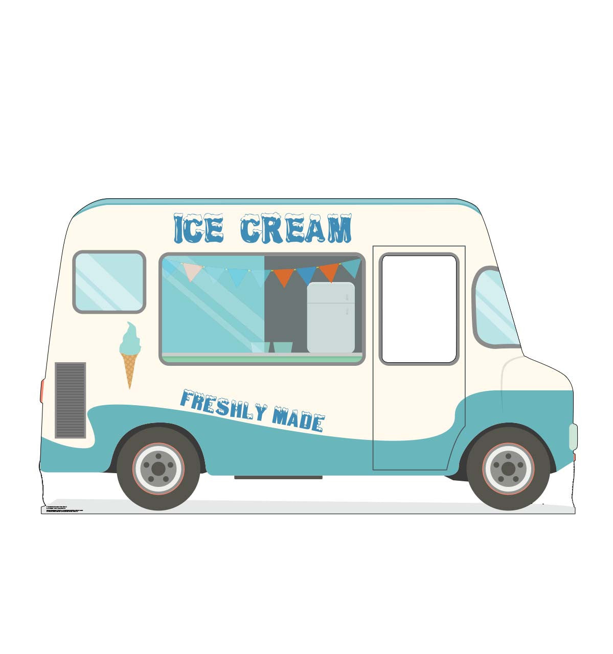 Reversed - Ice Cream Truck Standin