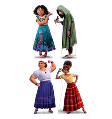 Encanto Mini Standees Set of 4 (Mirabel, Bruno, Luisa & Dolores)