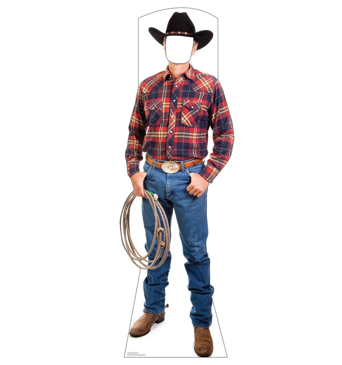 Cowboy with Rope Standin