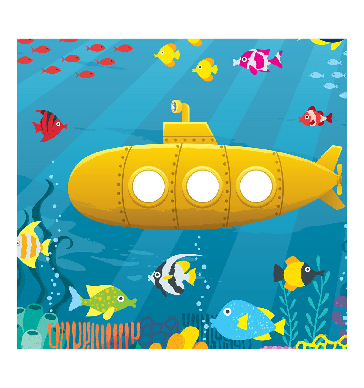 Submarine Backdrop Standin