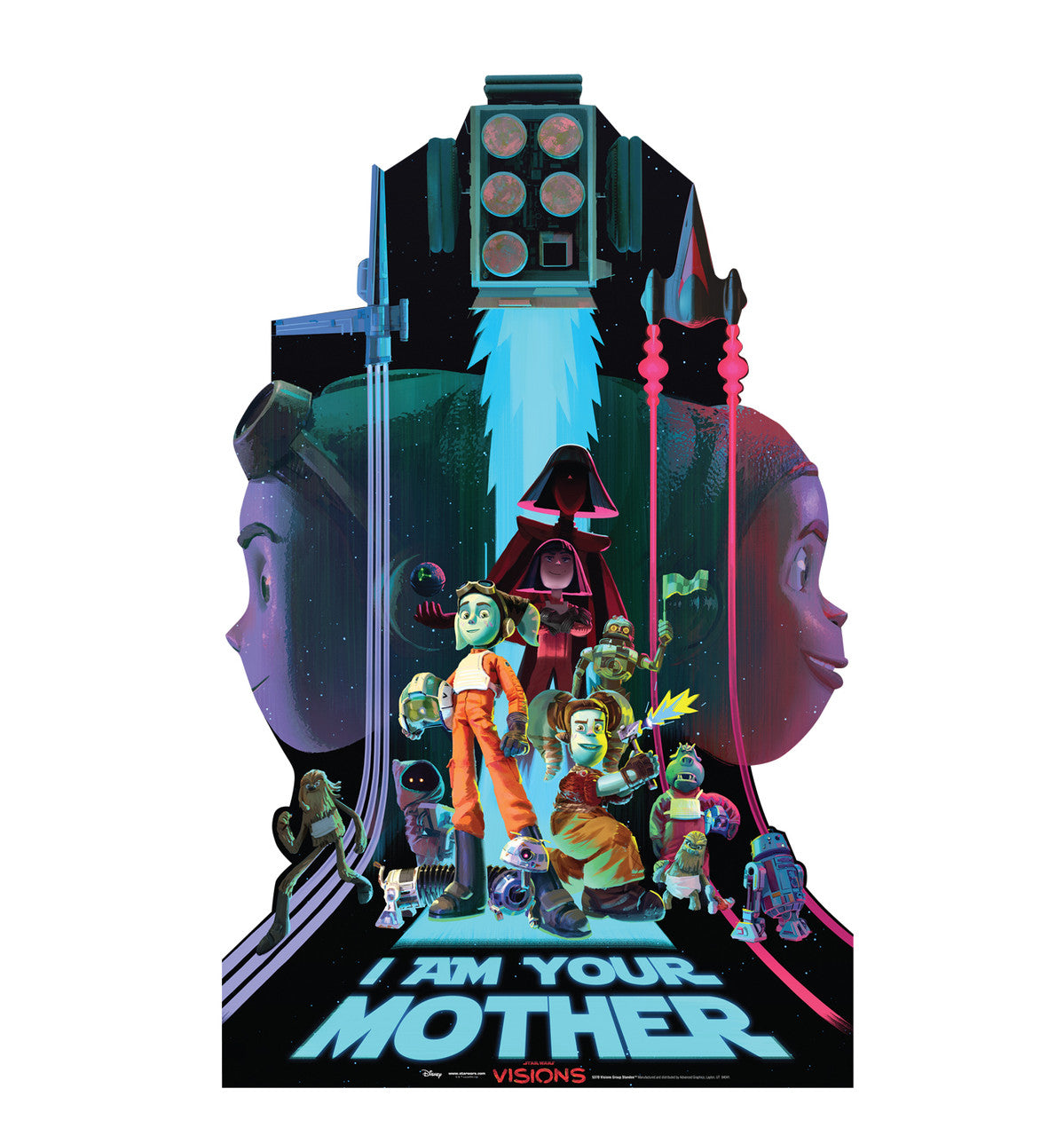 Visions Group Standee (Star Wars Visions Season 2)