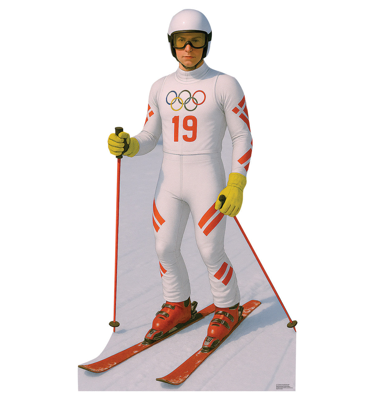 Olympic Downhill Skier Male