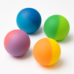 High Bounce Icy Two-Tone Balls - Mega Value Pack