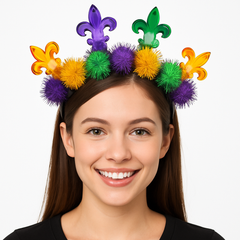 Mardi Gras Headbopper Headband