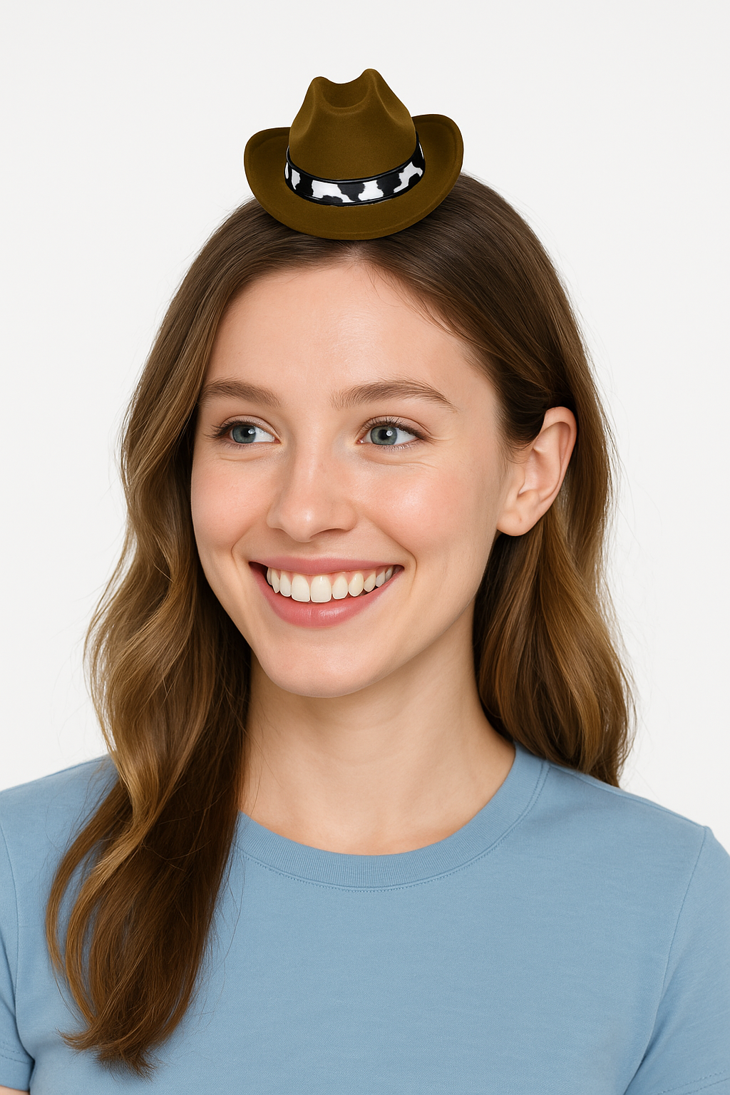 Mini Cowboy Party Hats - 8 Pack