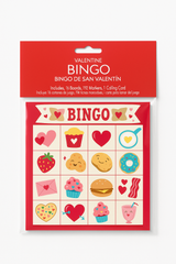 Valentine‚Äôs Day Food Bingo Game for Kids