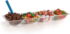 4 Compartment Tray | Clear