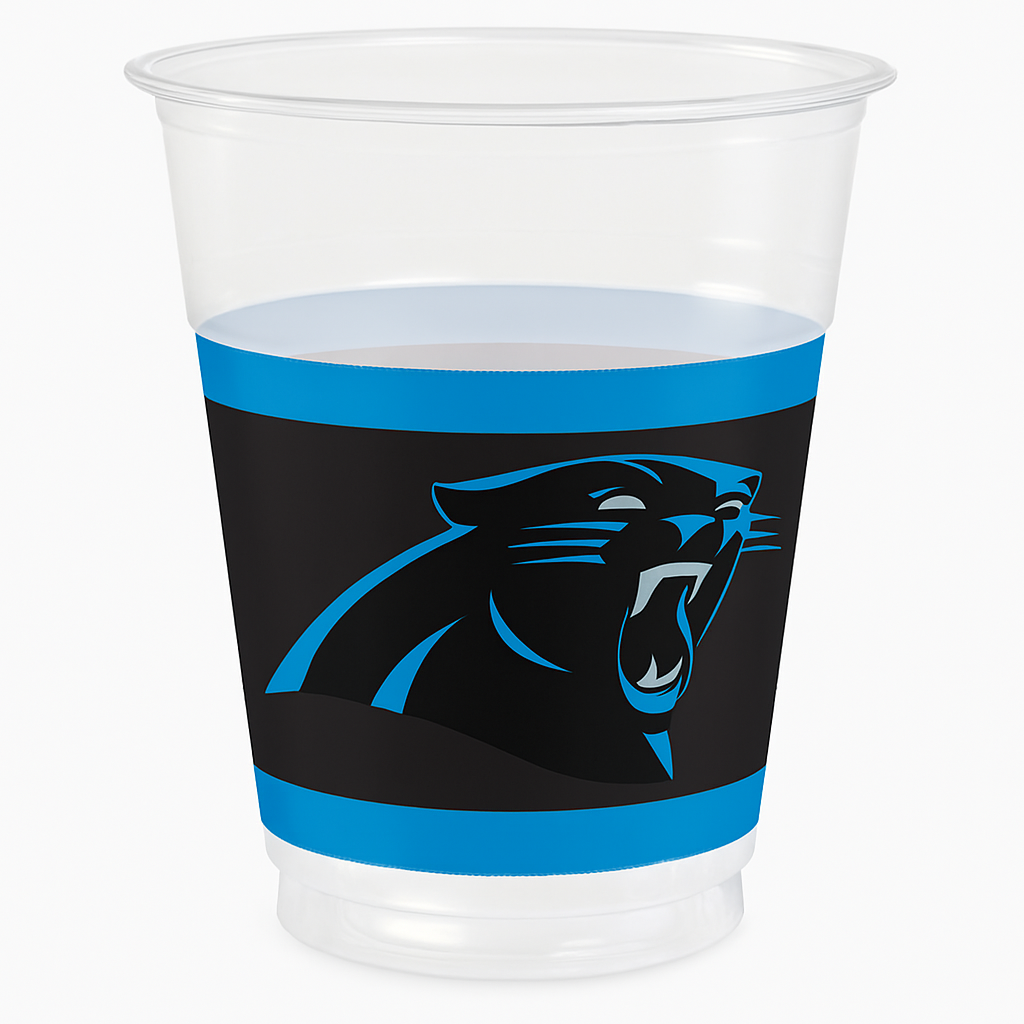 Carolina Panthers 16oz Plastic Cups - 25ct
