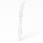 Classic White Plastic Knives - 16 Count