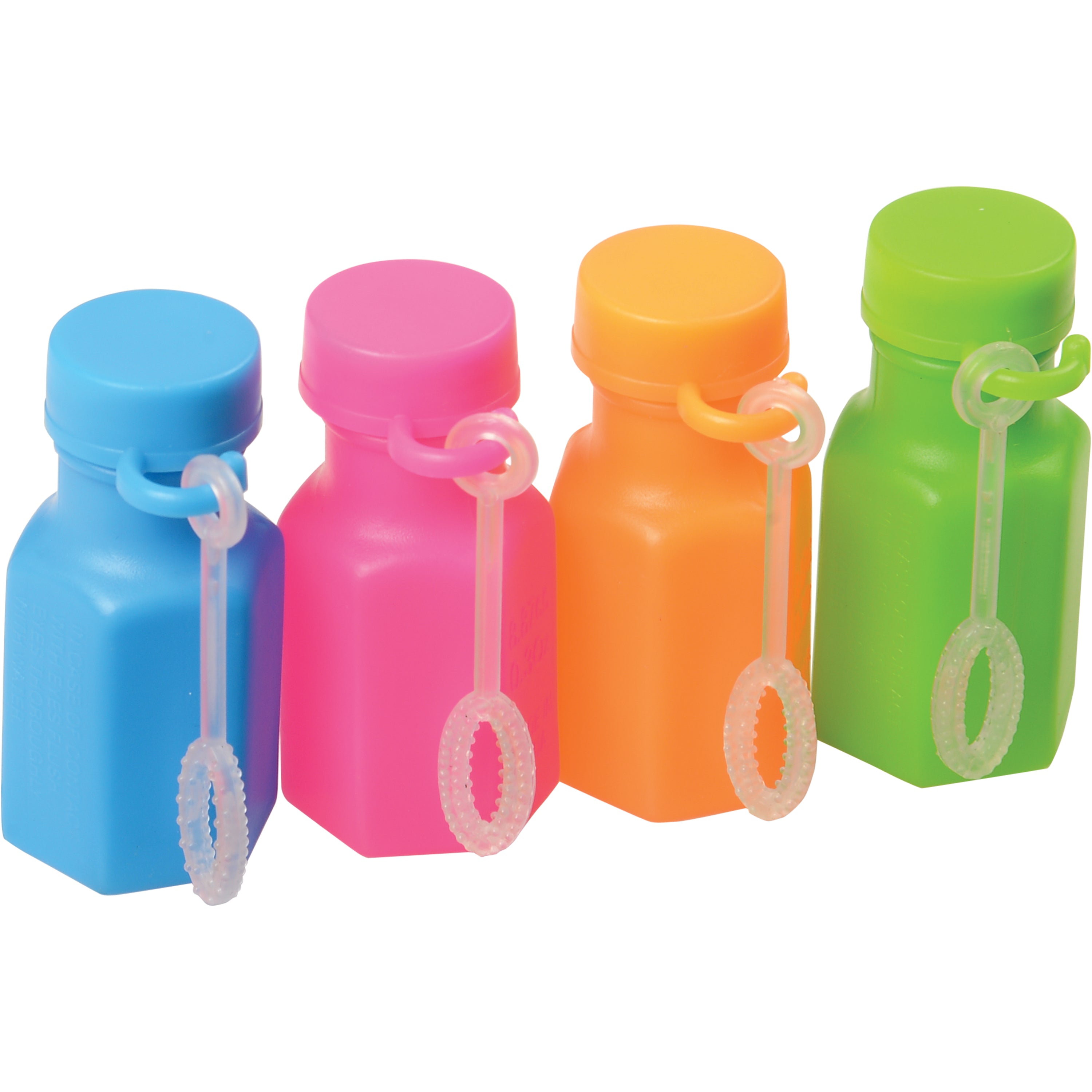 Neon Party Favor Bubbles - 12 Count