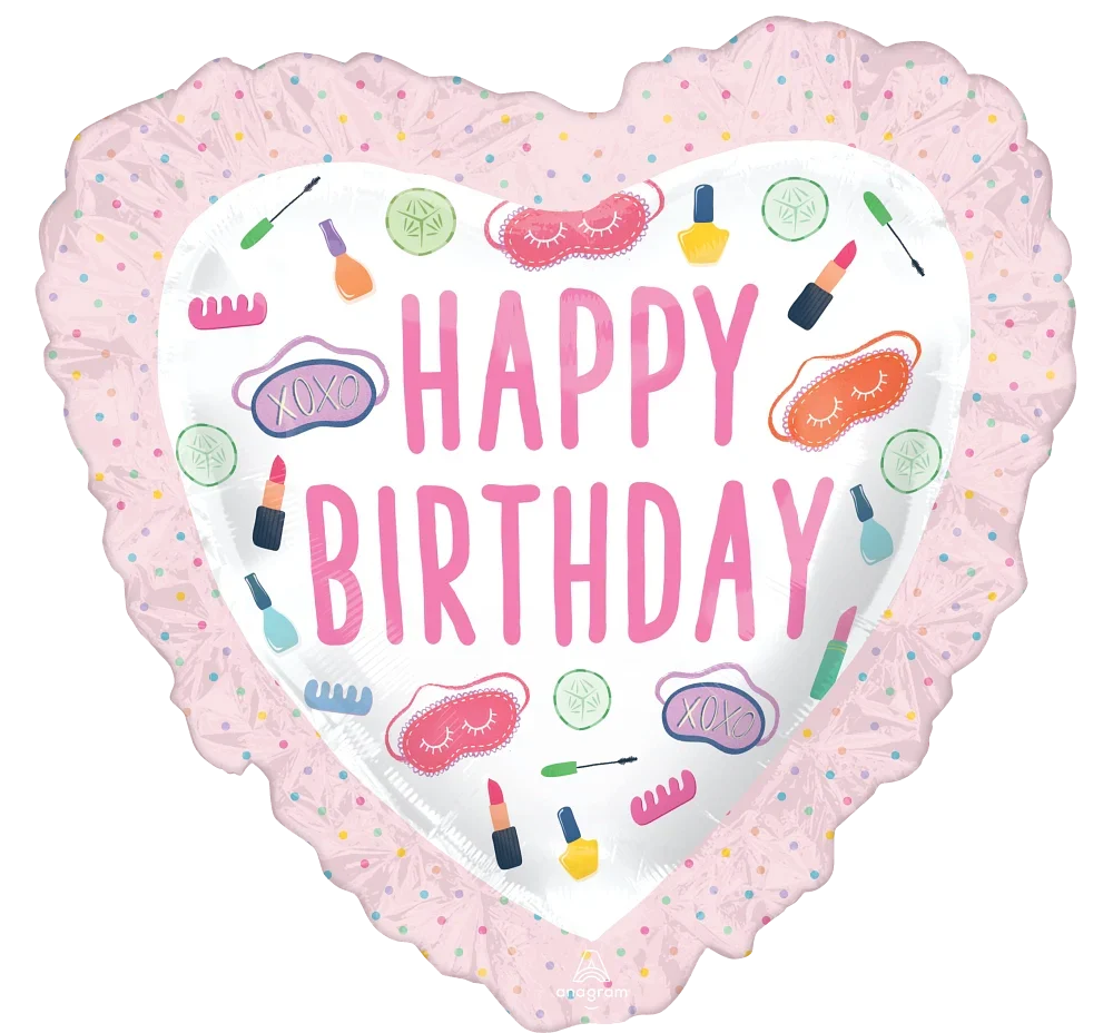 Spa Party Jumbo Foil Balloon - 28"