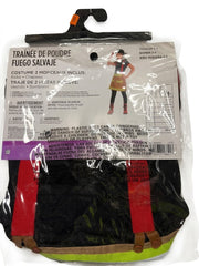 Wild Firefighter Costume for Girls - Toddler (3-4)