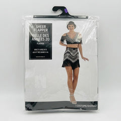 Sheer Flapper Costume Dress for Women - Adult XL (14-16)