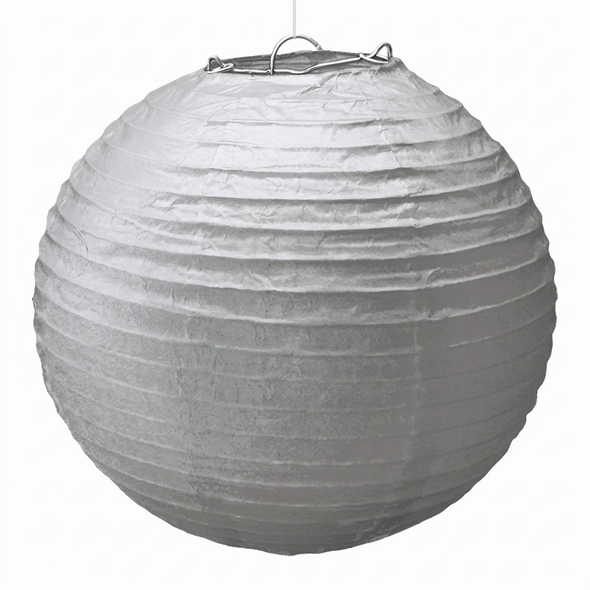 Silver Paper Lantern Party Decoration