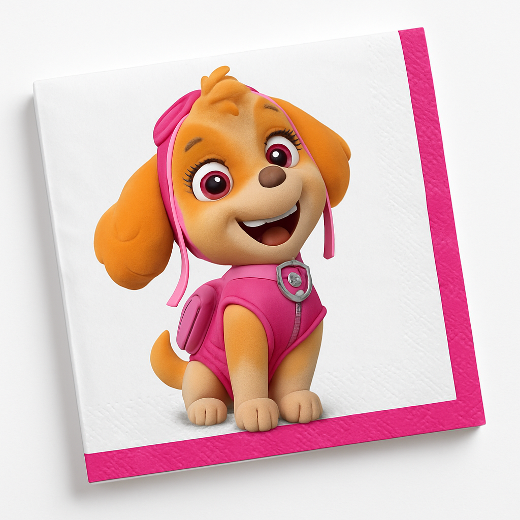 PAW Patrol Skye Beverage Napkins - 5 In. X 5 In.