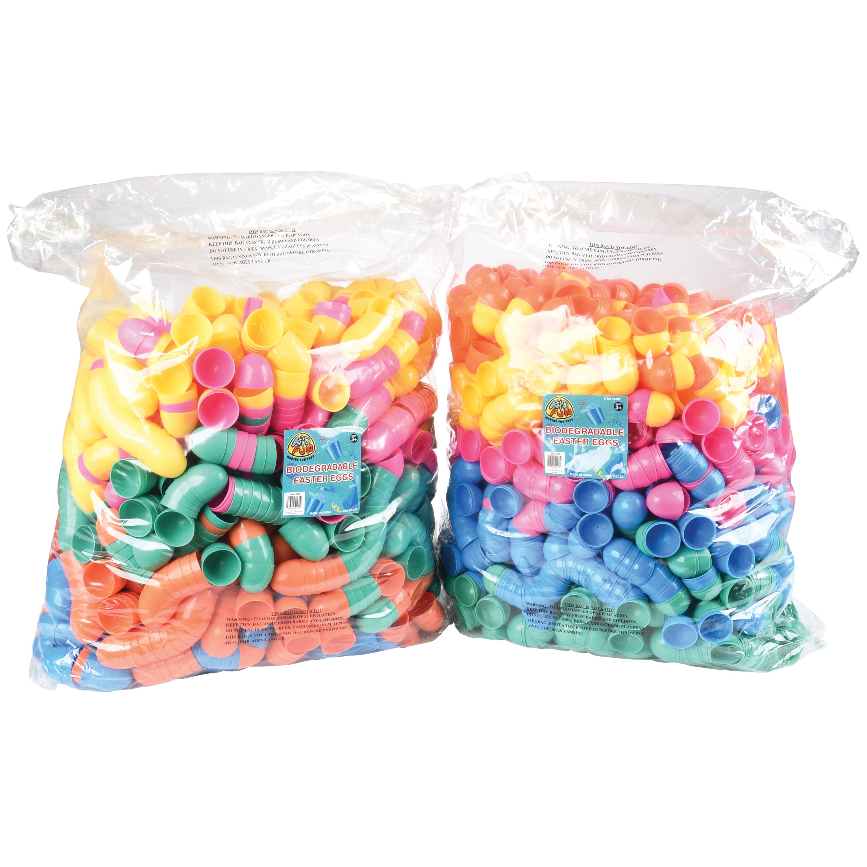 2000 Eco-Friendly Easter Eggs - 2000 Count