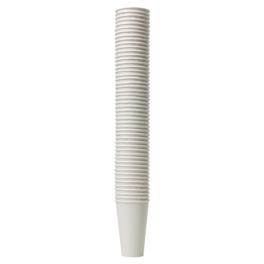 Dixie 16 Oz. White Insulated Paper Hot Cups - 1 Bag Of 50 Count