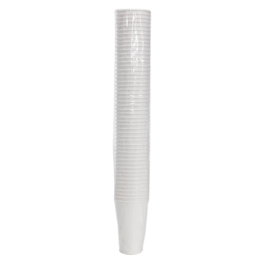 Dixie 16 Oz. White Insulated Paper Hot Cups - 1 Bag Of 50 Count