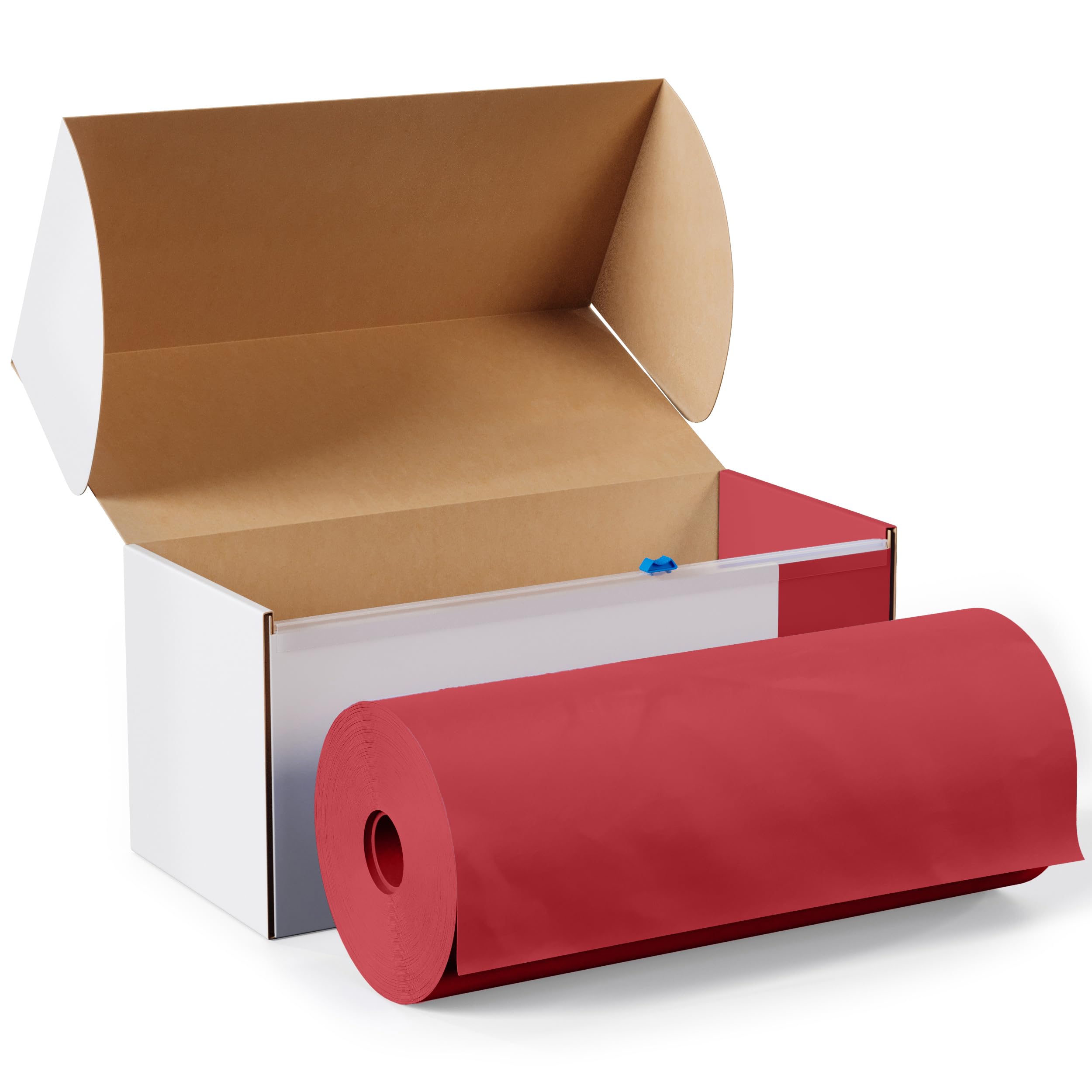 54 In. x 100 Ft. Cut To Size Table Roll | Red