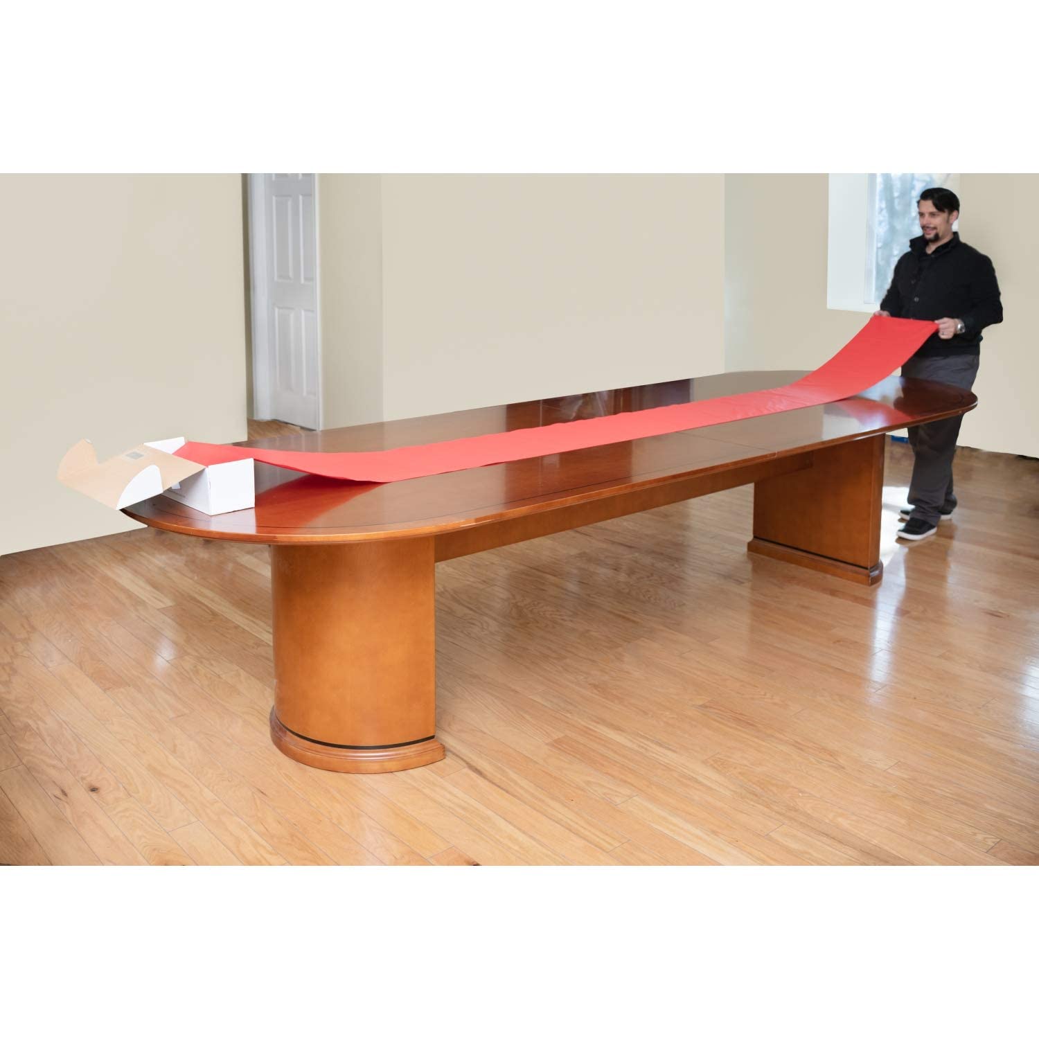 54 In. x 300 Ft. Cut To Size Table Roll | Aqua