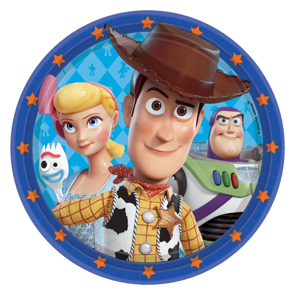 Disney Toy Story 4 Paper Plates - 9" Round, 8-Pack