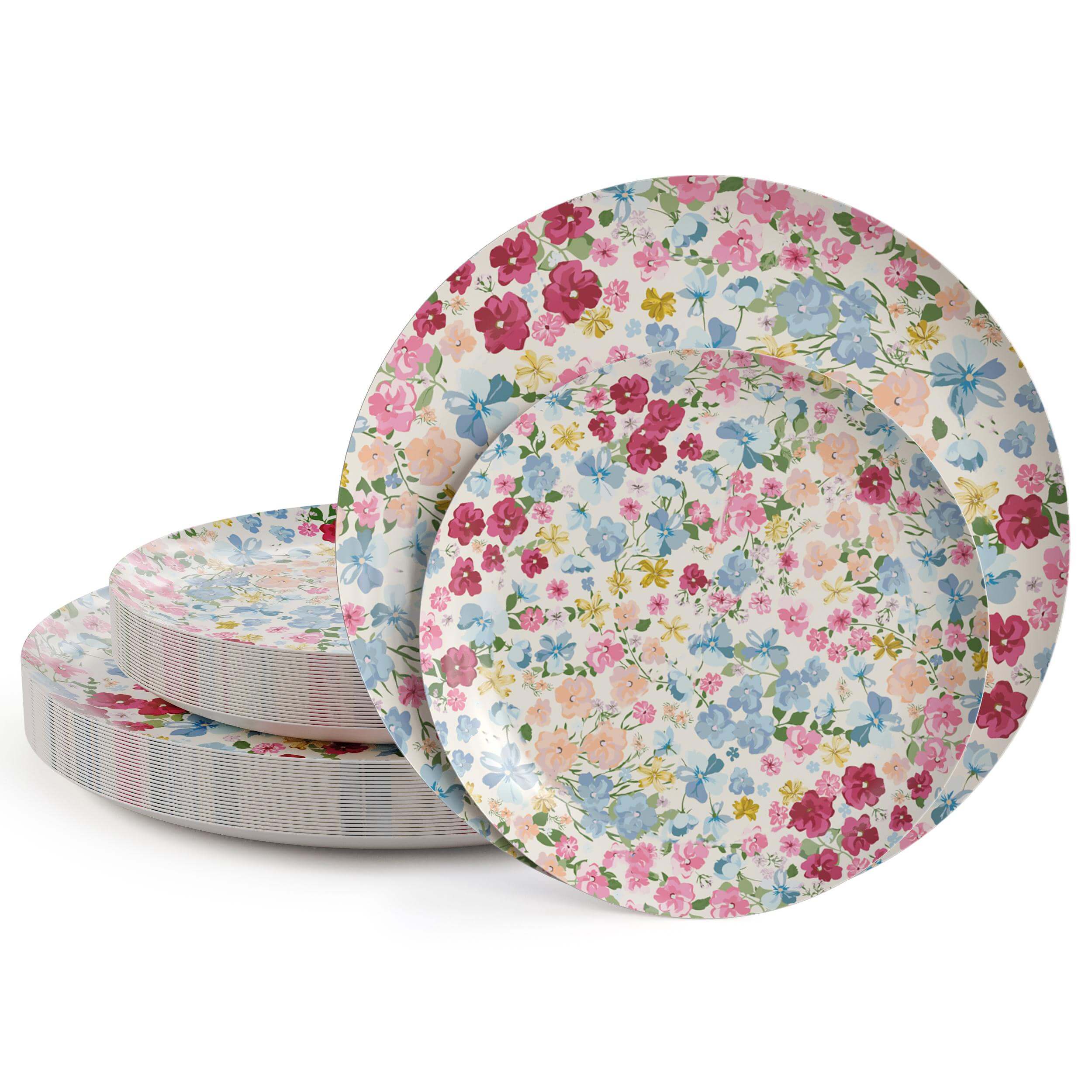 10 In. Earthtrends Meadow Design Paper Plates | 20 Count