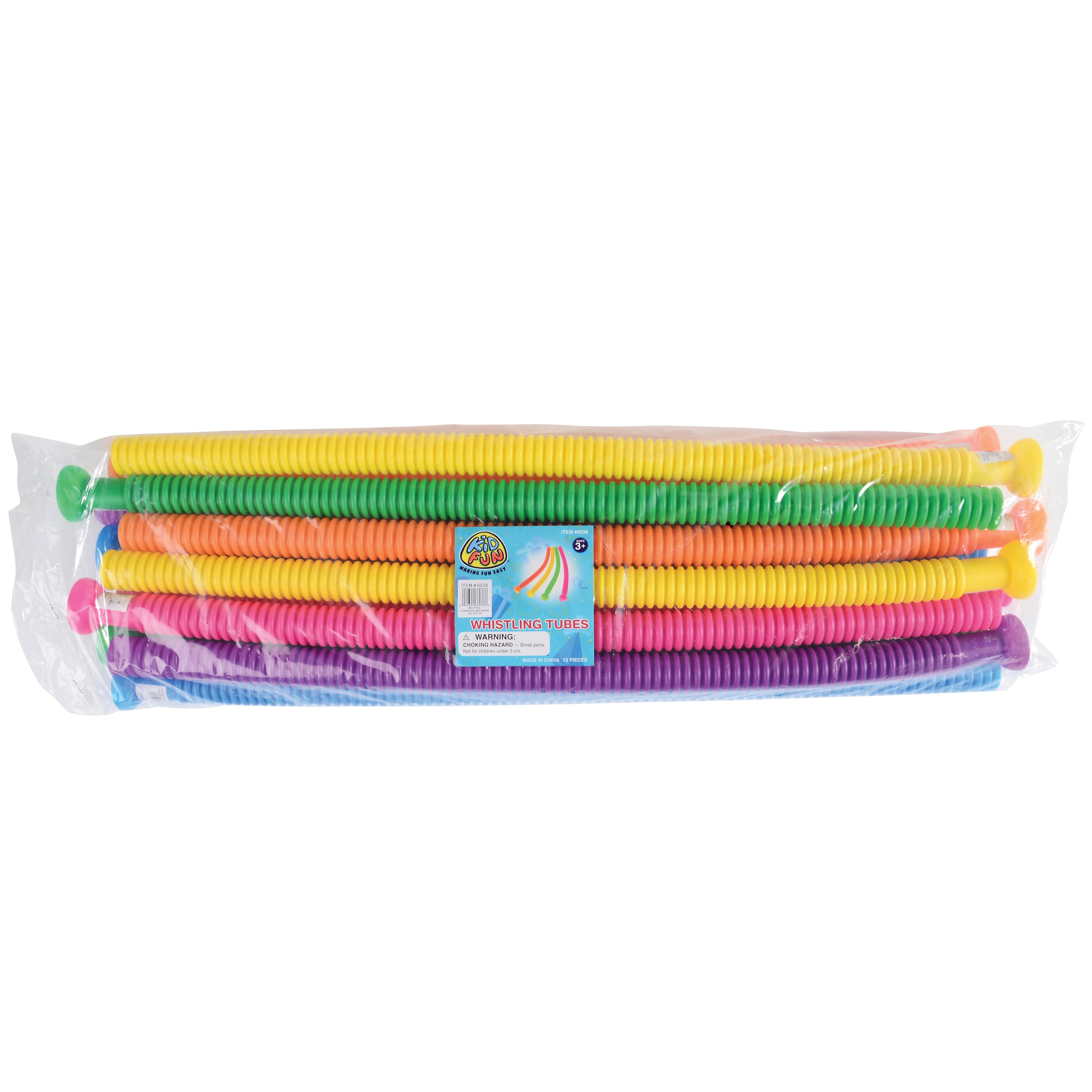 Whistling Tubes - 12 Count