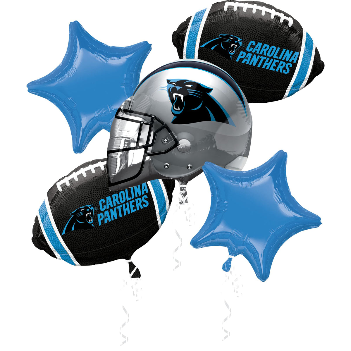 Carolina Panthers 21" Foil Balloon Bouquet