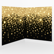 Hollywood Gold Sparkle Scene Setter Room Roll Backdrop