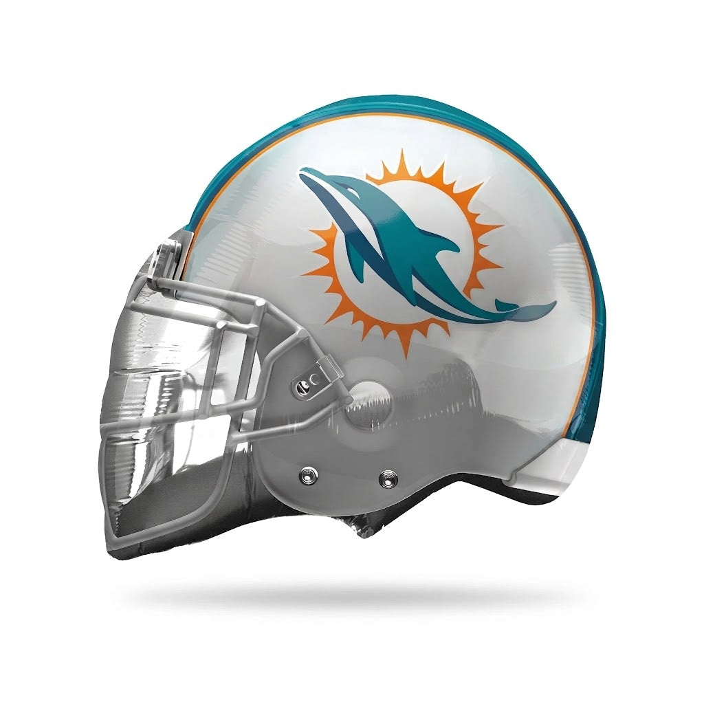 Miami Dolphins Helmet Super Shape Foil Balloon | 21"