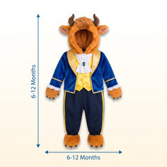 Infant Disney Beauty and the Beast Beast Tuxedo Jumpsuit Costume