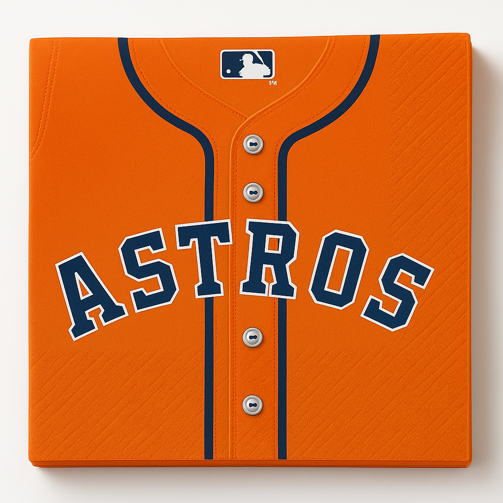 Houston Astros MLB Lunch Napkins - 6.5 In. X 6.5 In.