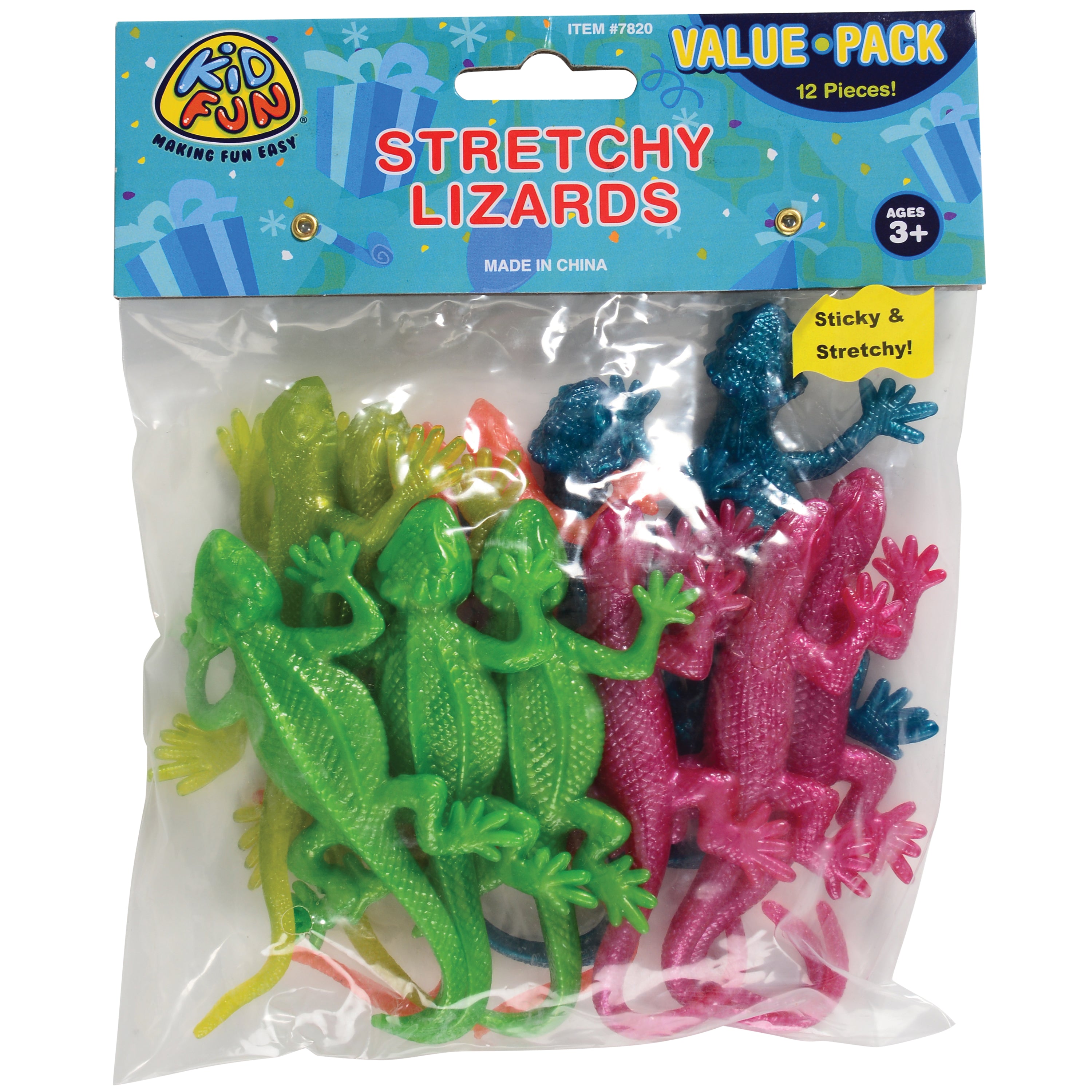 Stretchy Lizards - 12 Count