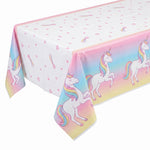 Enchanted Unicorn Plastic Table Cover - 54