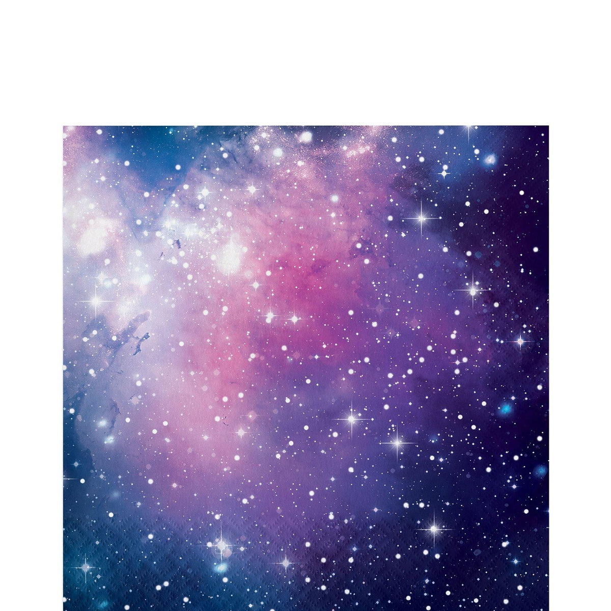 Black Pastel Space Beverage Napkins - 30 Count - 5 In. X 5 In.